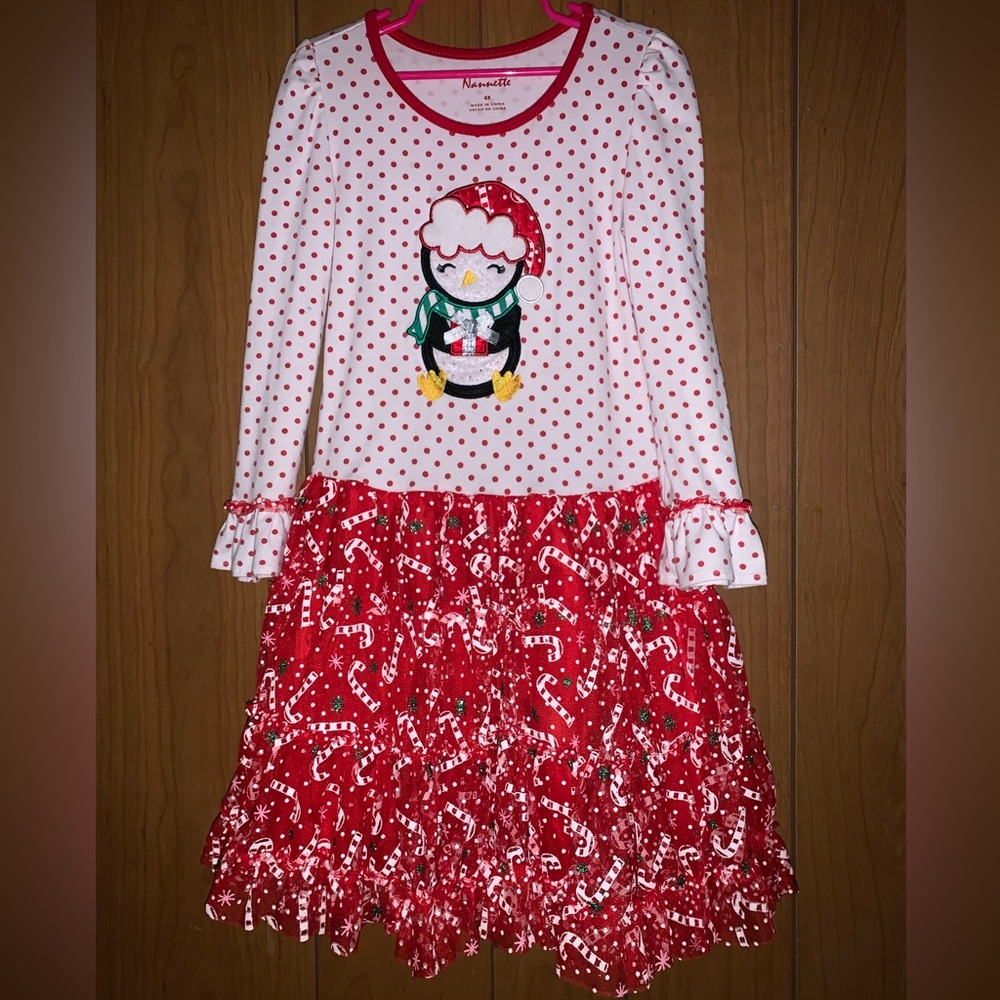 Size 6x Red and white dress